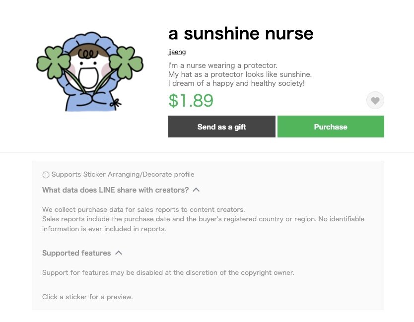 a sunshine nurse — the set