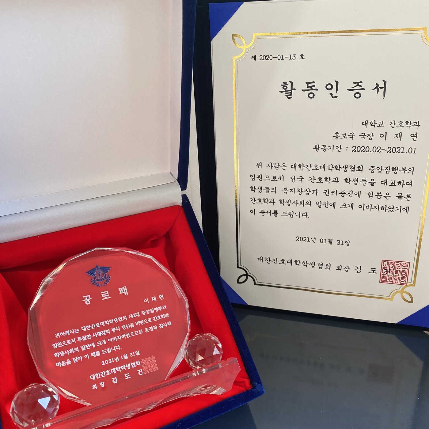 KNSA Award of Merit
